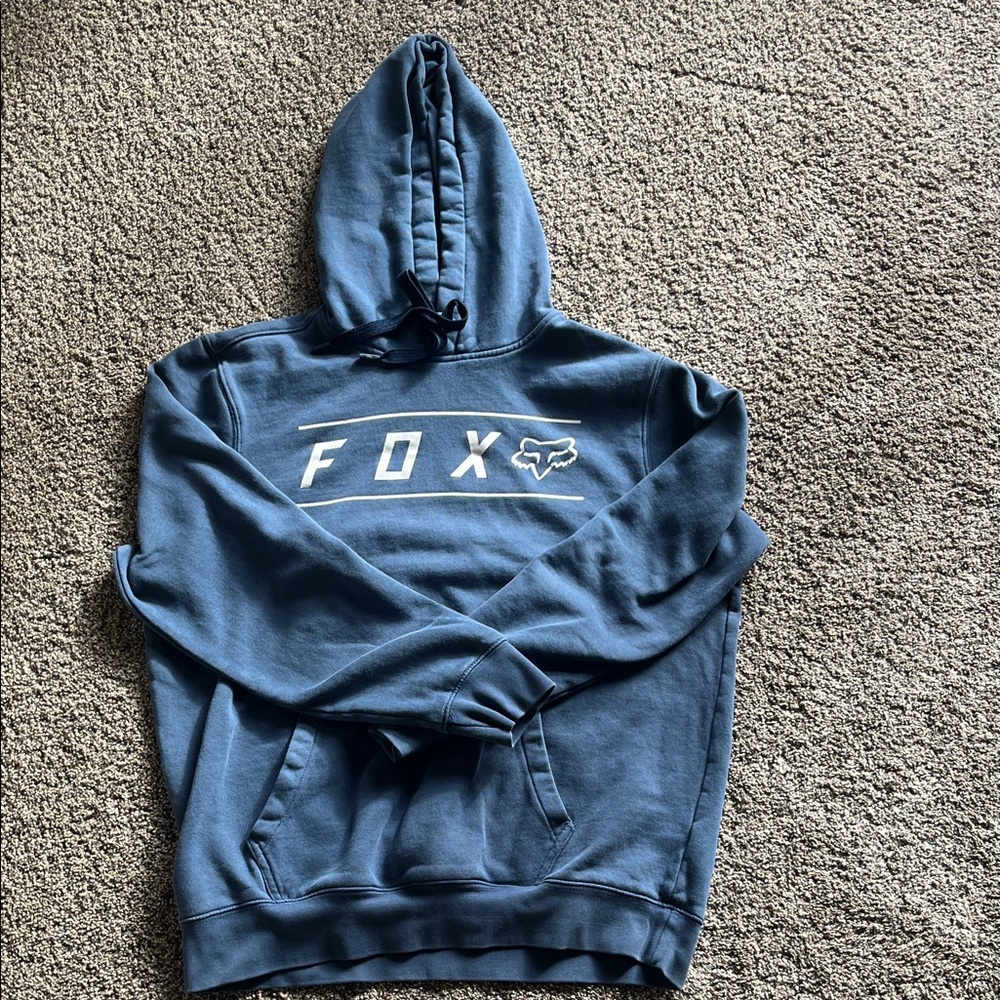 Fox Racing Men's Blue Hoodie